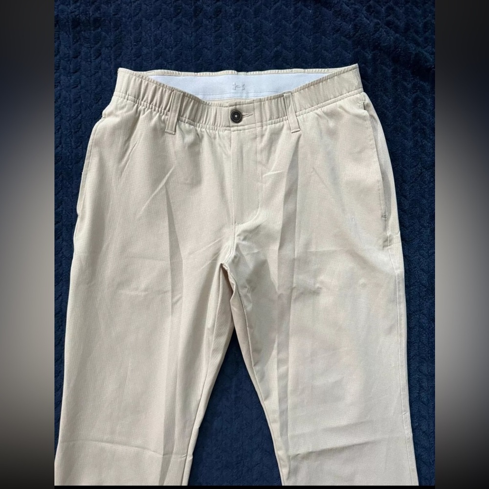 Under Armour Men's Golf Chino Pants Straight Leg Size 30 - Picture 2 of 13